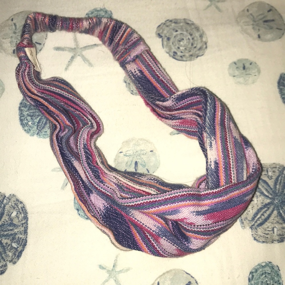 purple headband/ mask